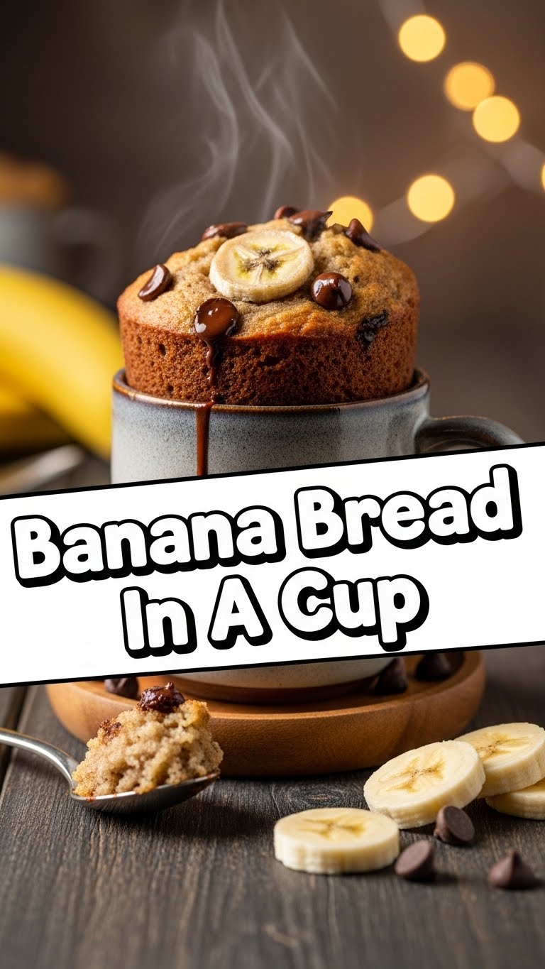 Banana Bread In A Cup