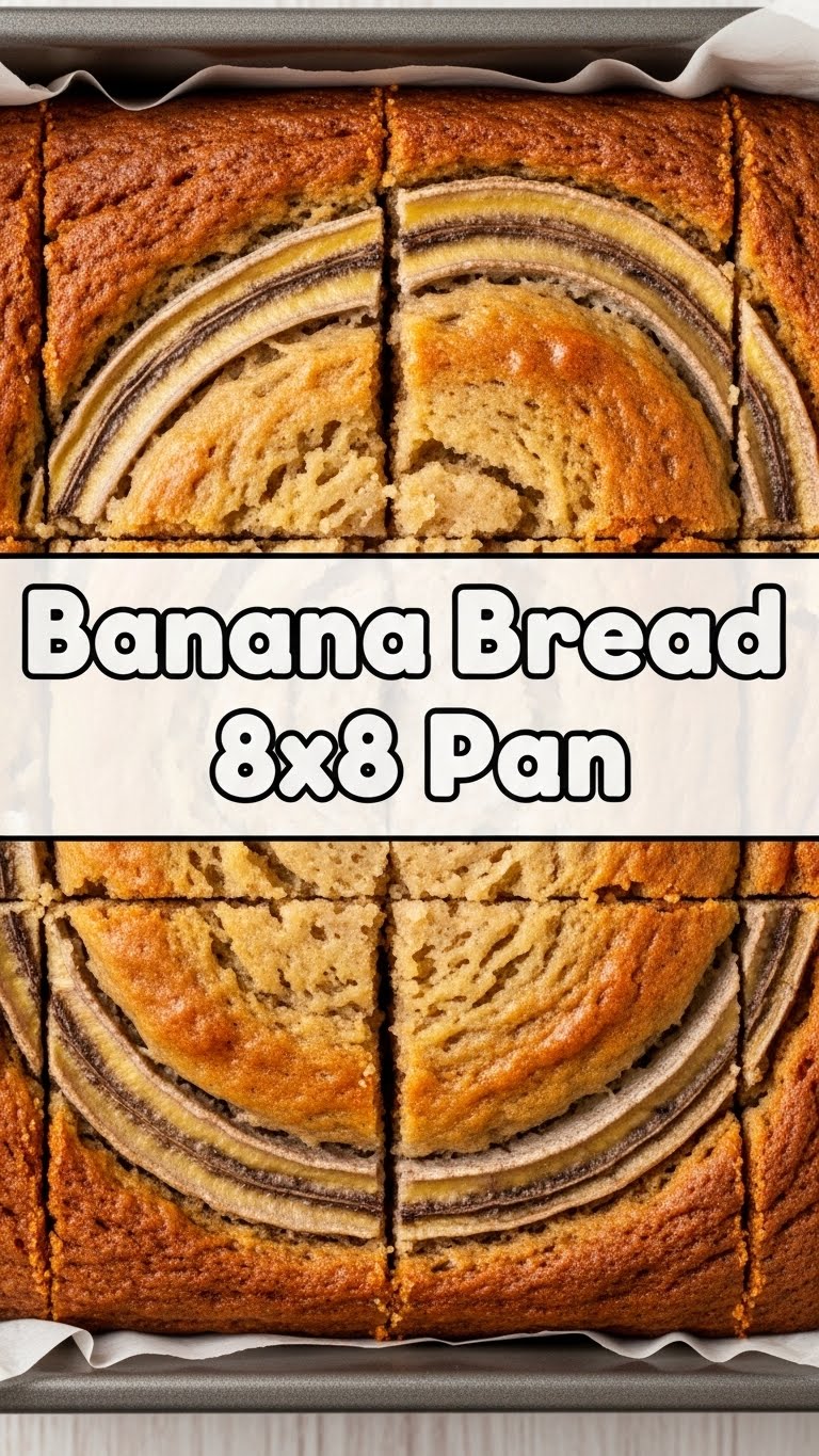 Banana Bread 8x8 Pan