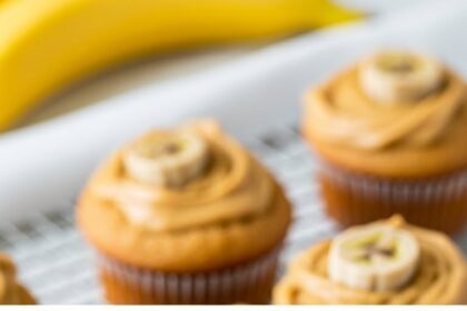 Peanut Butter Banana Bread Muffins