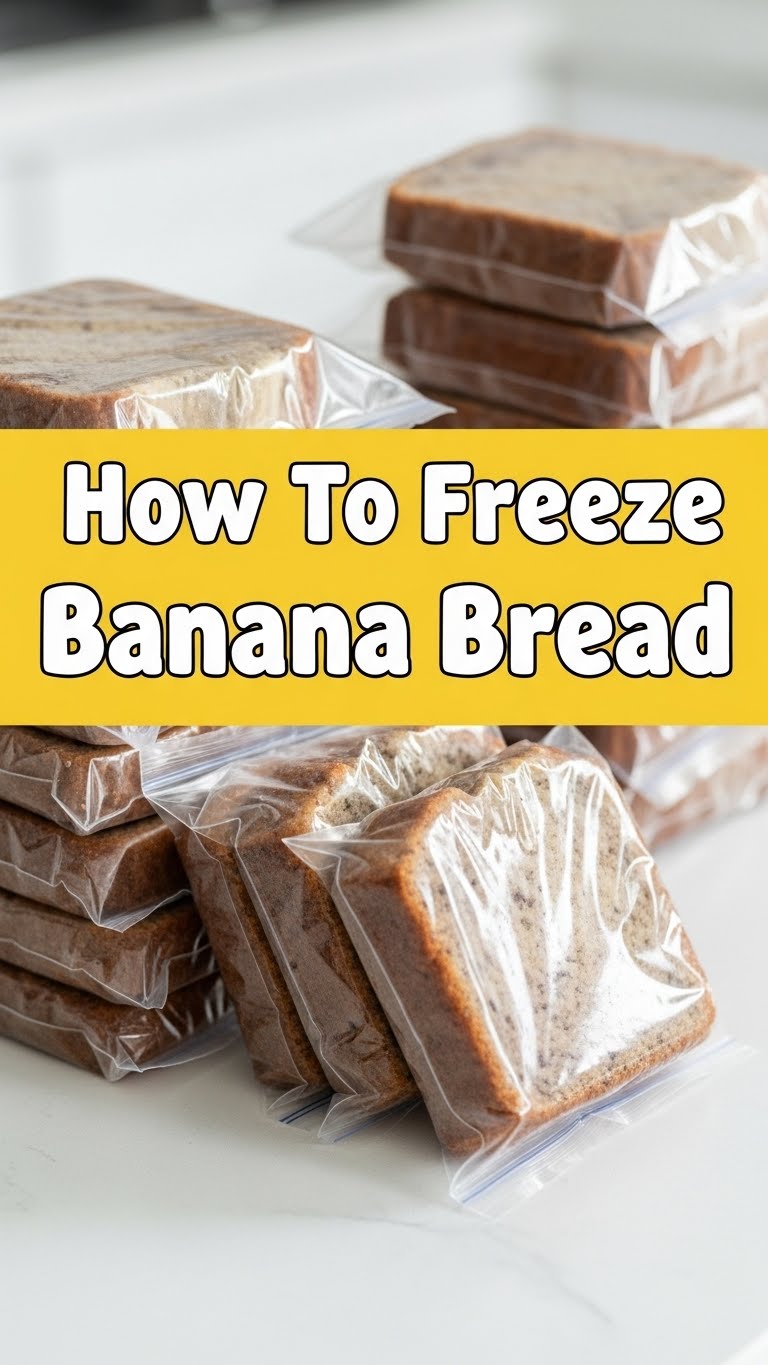 How To Freeze Banana Bread