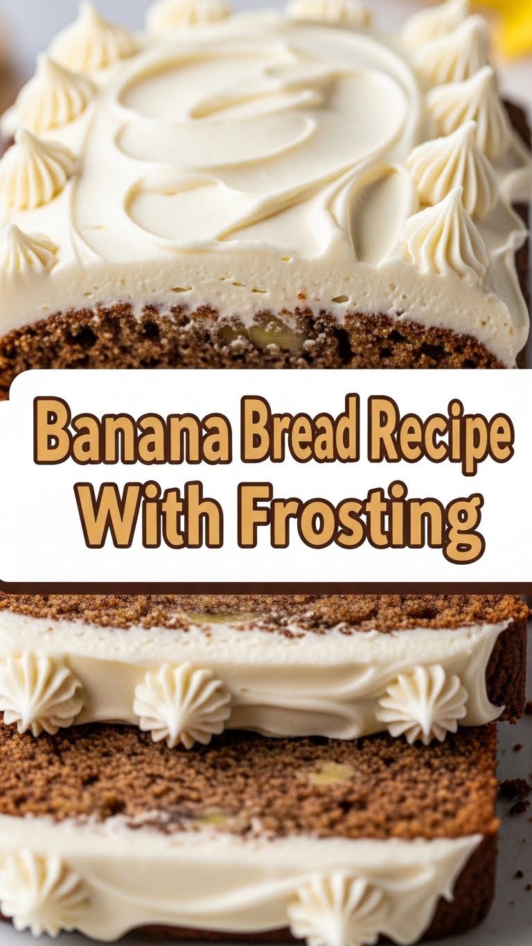 Banana Bread Recipe With Frosting
