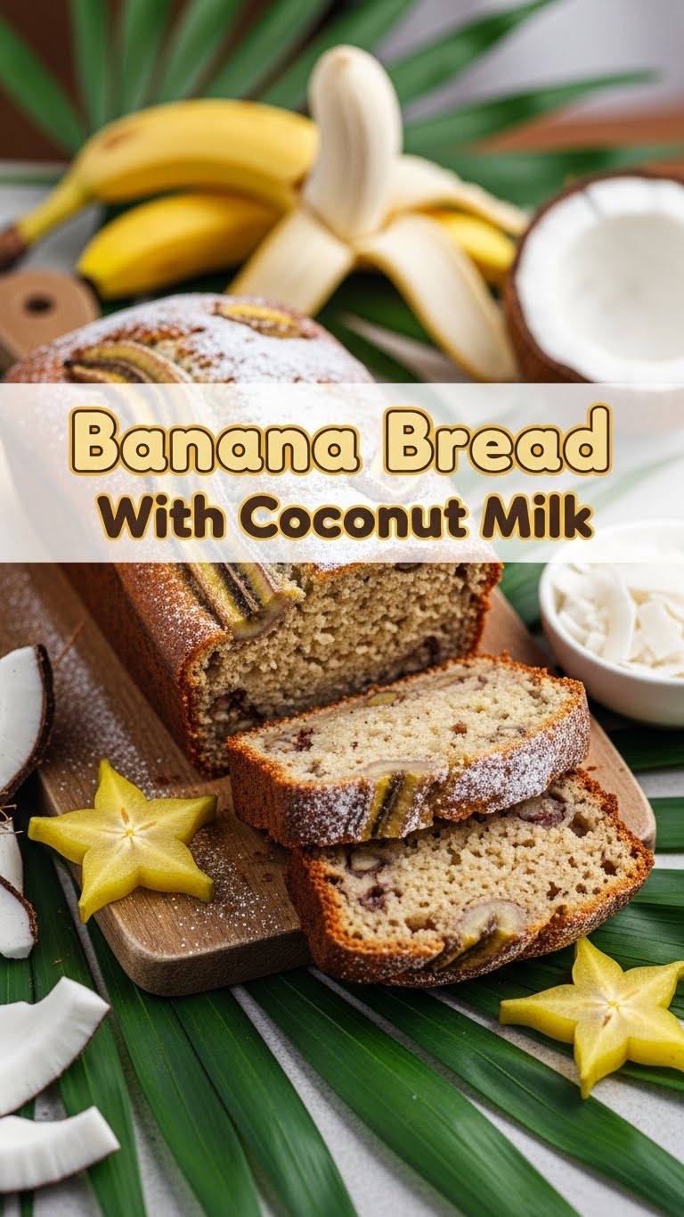 Banana Bread With Coconut Milk