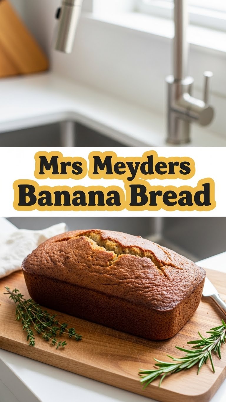 Mrs Meyers Banana Bread