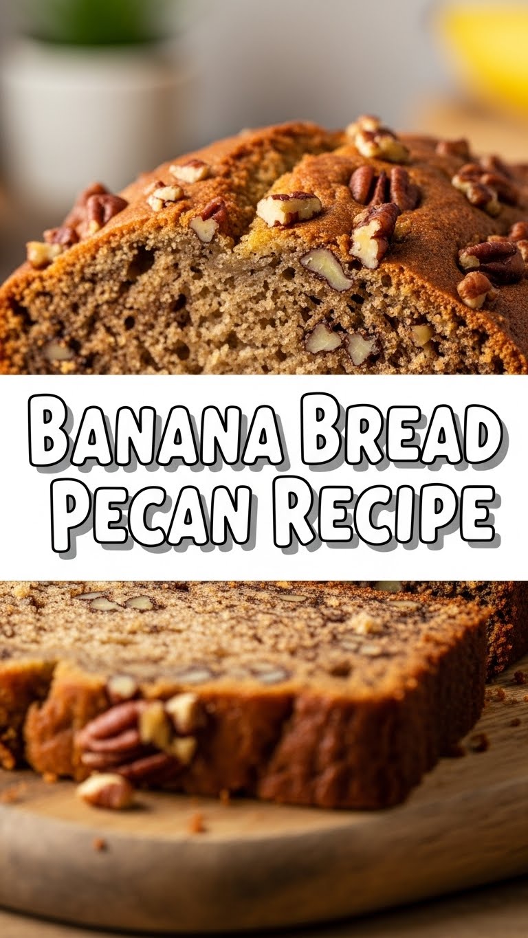 Banana Bread Pecan Recipe