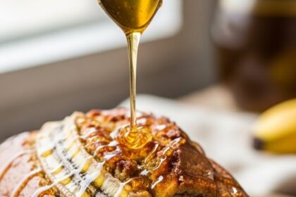 Banana Bread Made With Honey