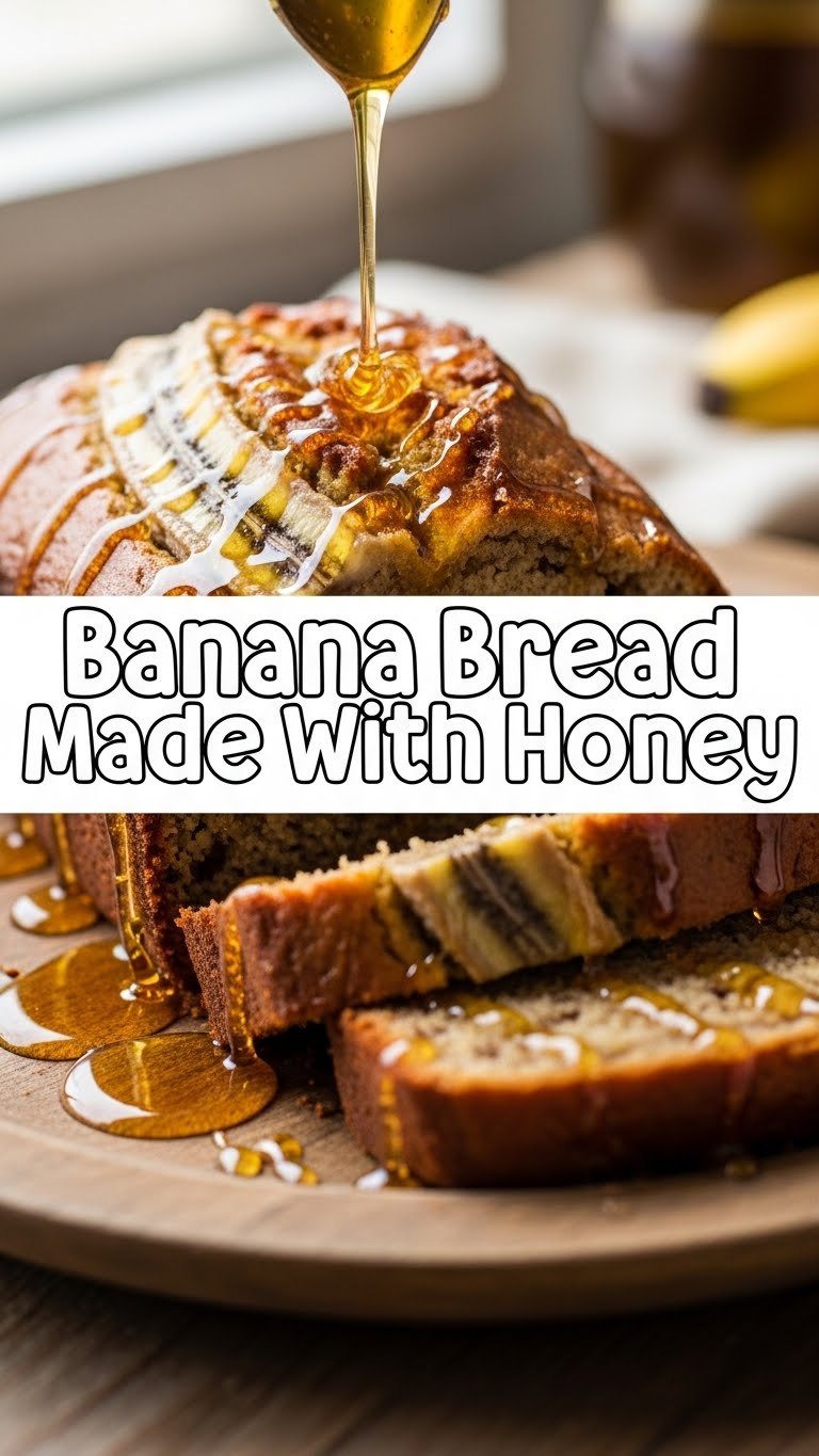 Banana Bread Made With Honey
