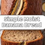 Simple Moist Banana Bread