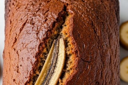 Simple Moist Banana Bread