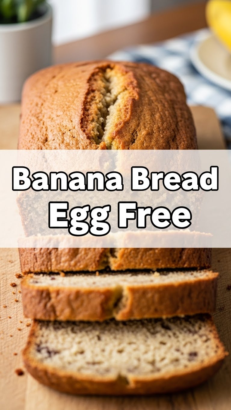 Banana Bread Egg Free