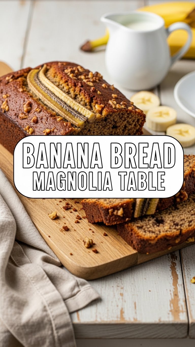 Banana Bread Magnolia Table