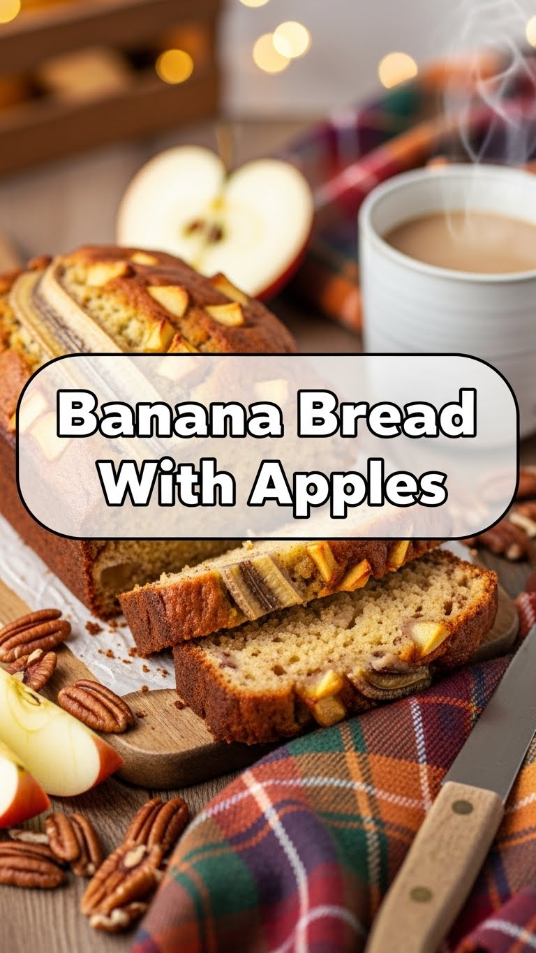 Banana Bread With Apples