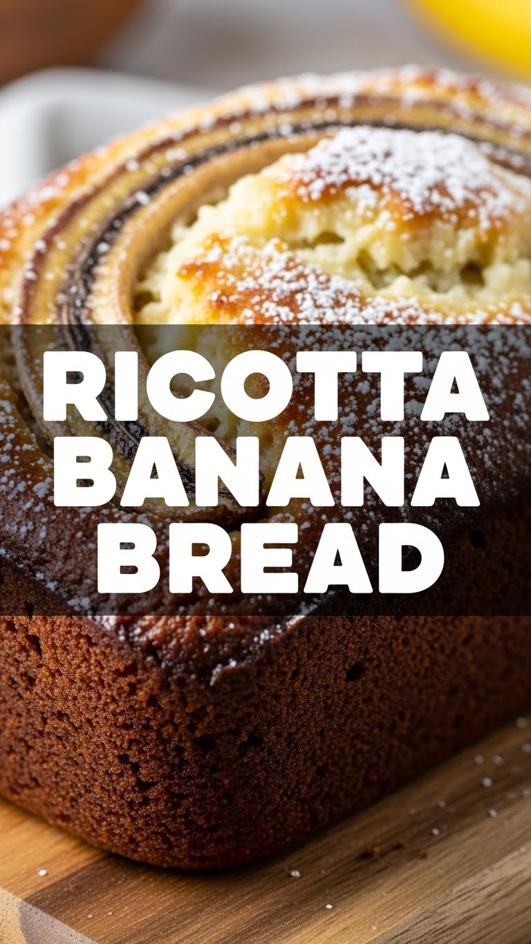 Ricotta Banana Bread