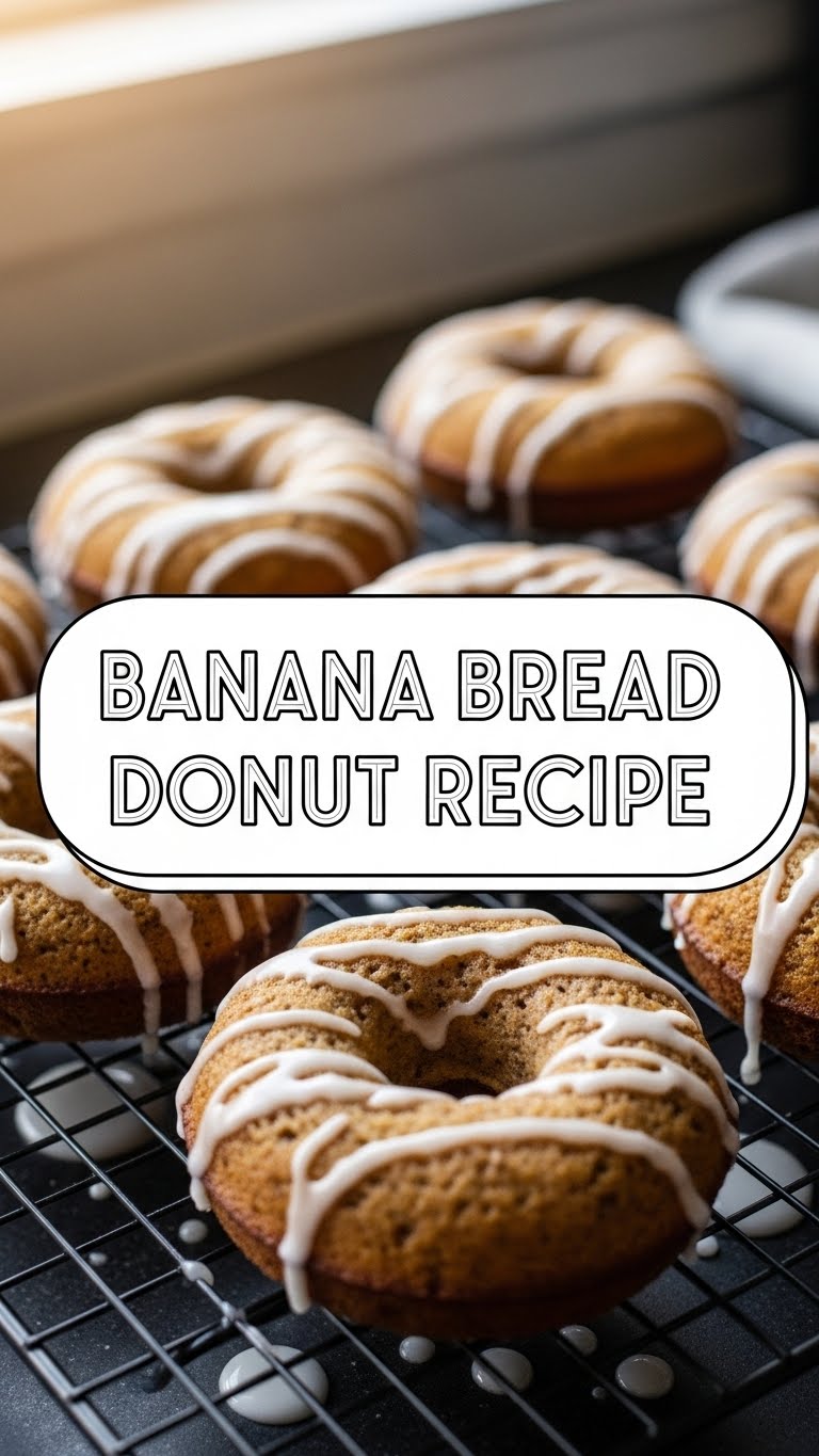 Banana Bread Donut Recipe