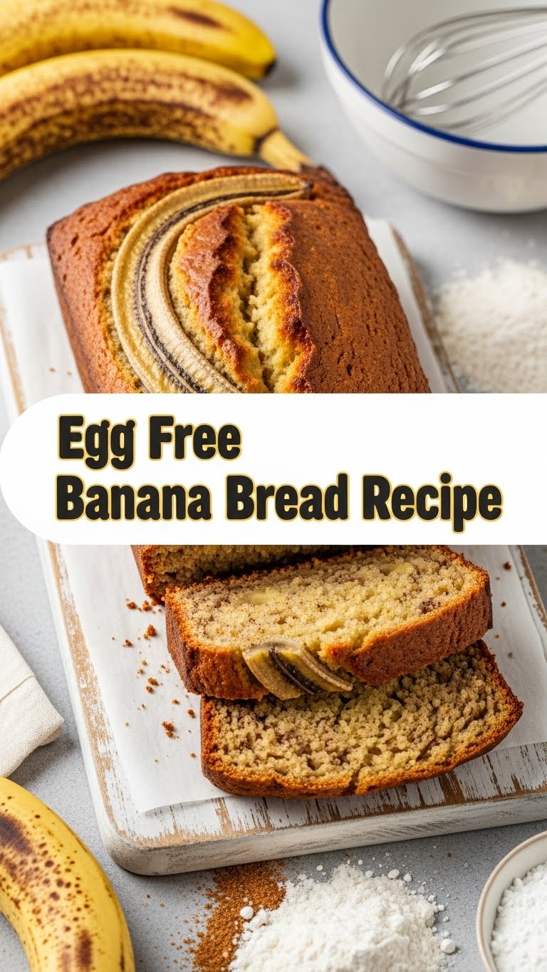 Egg Free Banana Bread Recipe