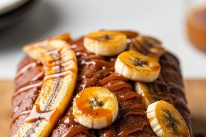 Bananas Foster Banana Bread