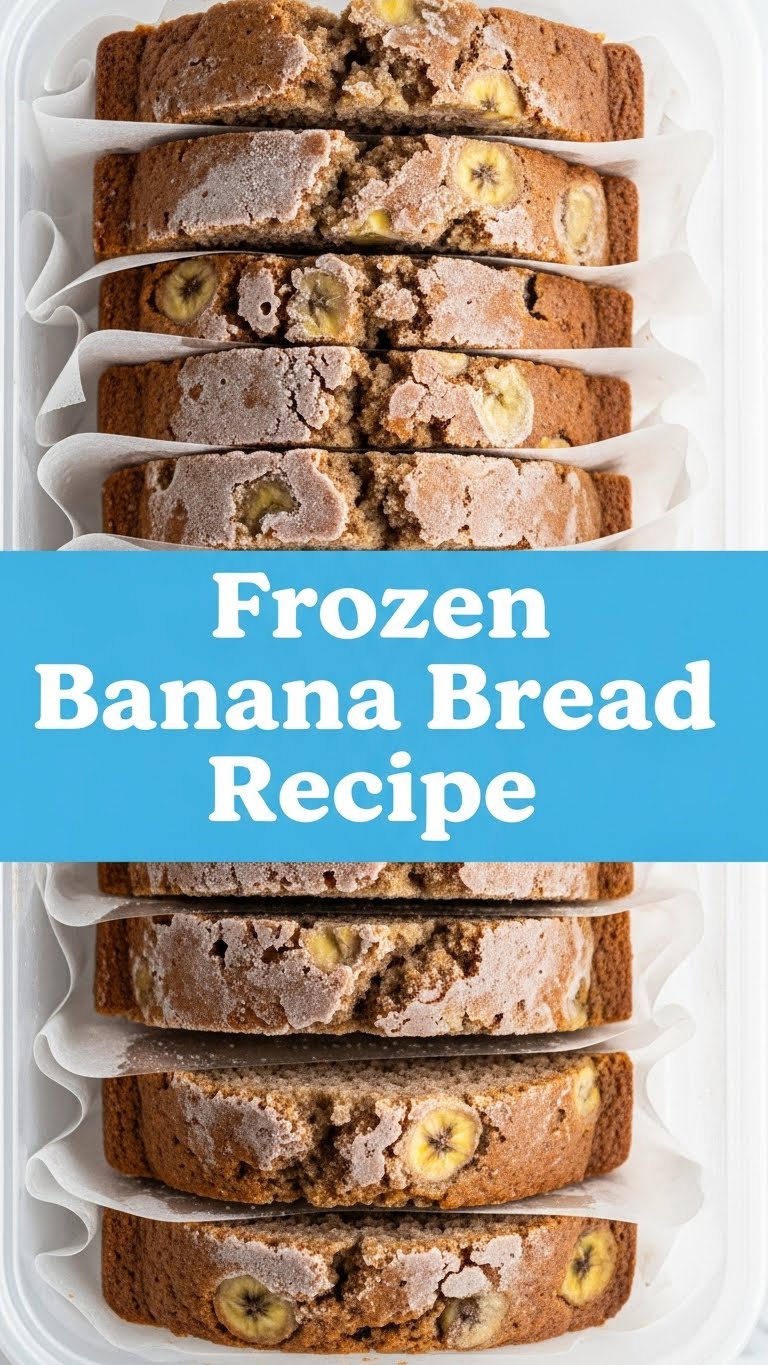Frozen Banana Bread Recipe