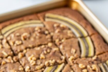 Banana Bread Sheet Pan