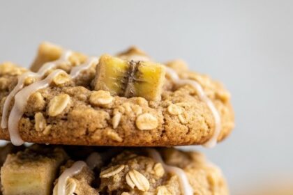 Banana Bread Breakfast Cookies