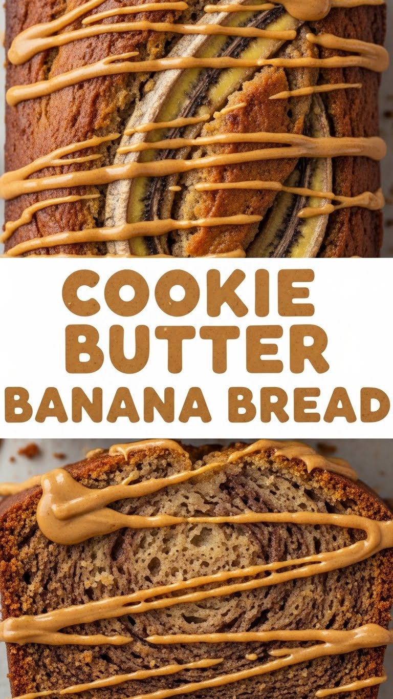 Cookie Butter Banana Bread