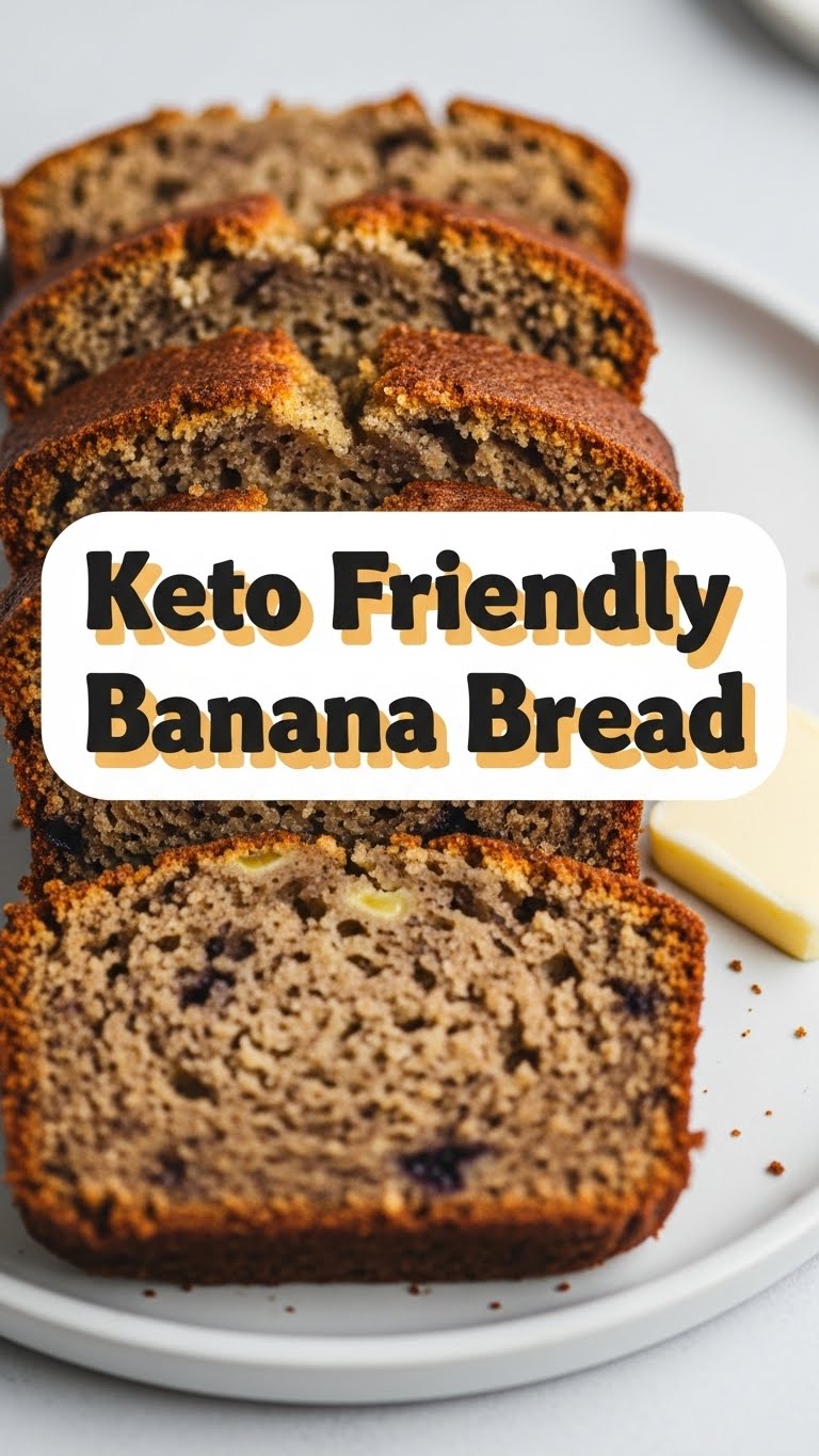 Keto Friendly Banana Bread