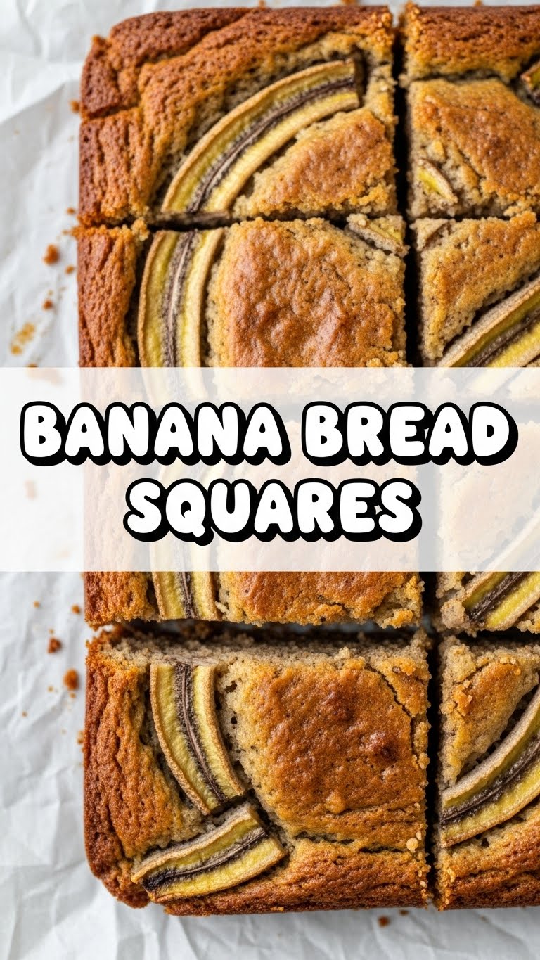 Banana Bread Squares