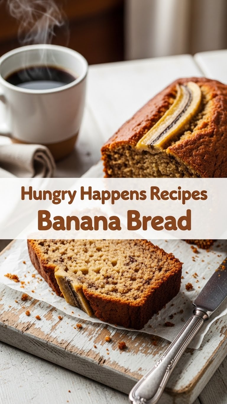 Hungry Happens Recipes Banana Bread