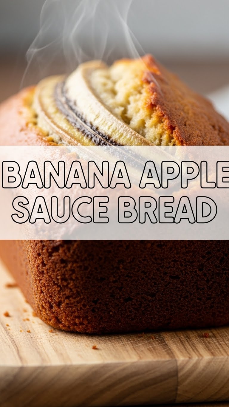Banana Apple Sauce Bread