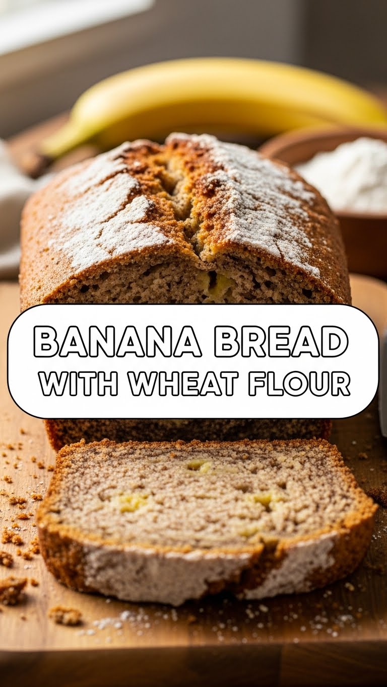 Banana Bread With Wheat Flour