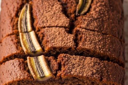 Banana Bread With Cocoa Powder