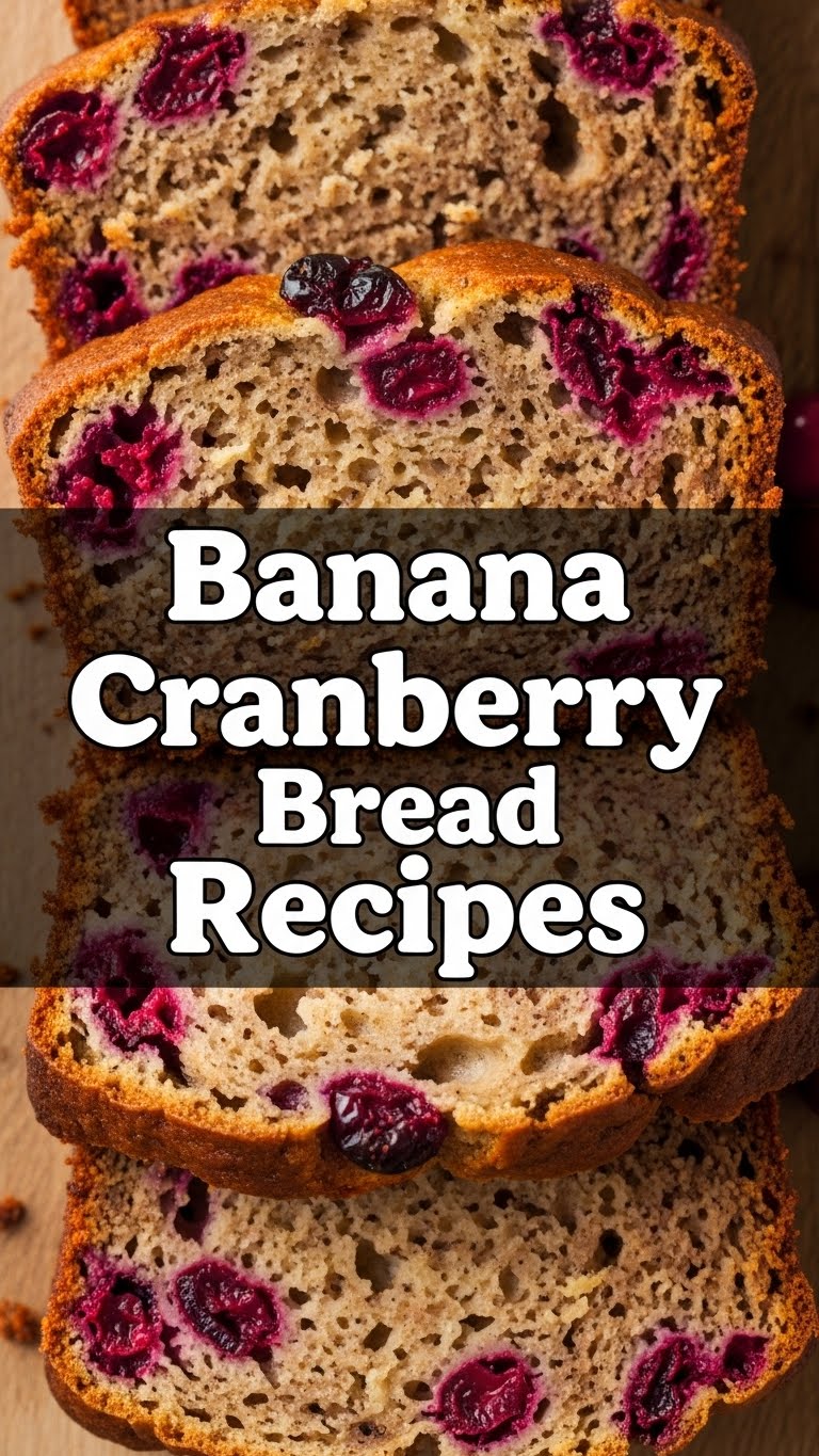 Banana Cranberry Bread Recipes
