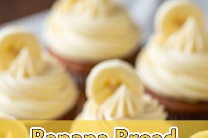 Banana Bread Cupcakes Recipe
