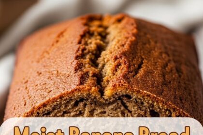 Moist Banana Bread Recipe With Brown Sugar