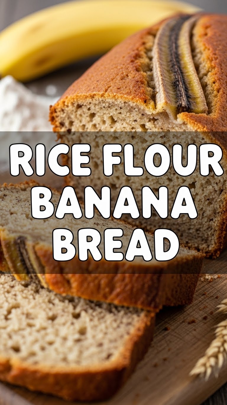 Rice Flour Banana Bread