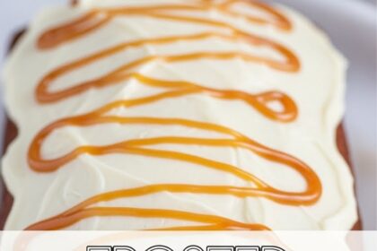 Frosted Banana Bread