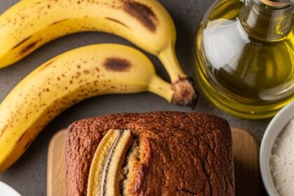 Banana Bread Using Oil