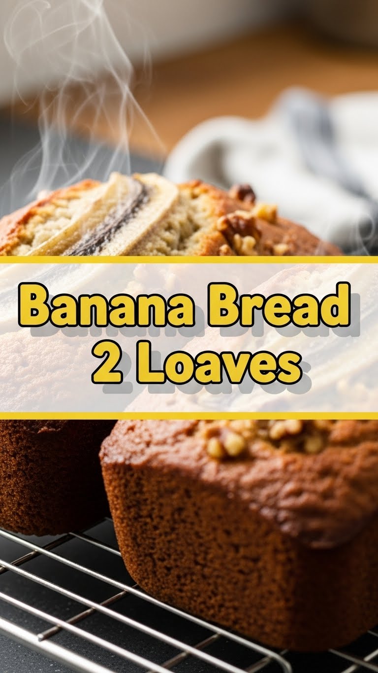 Banana Bread 2 Loaves
