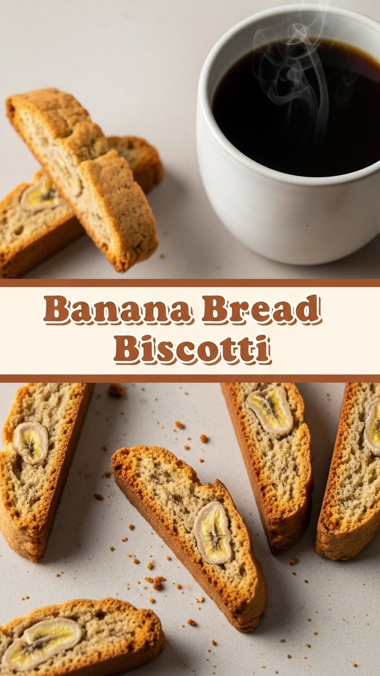 Banana Bread Biscotti