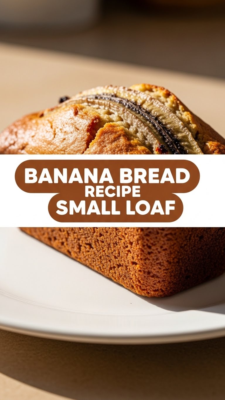 Banana Bread Recipe Small Loaf