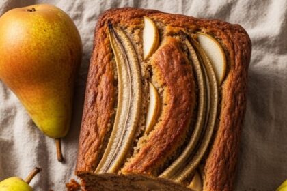 Pear Banana Bread