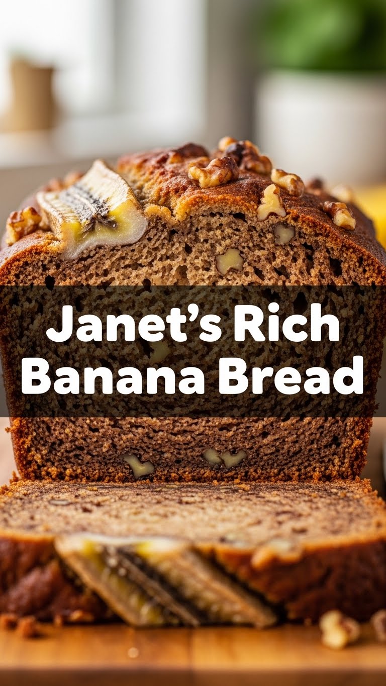 Janet's Rich Banana Bread