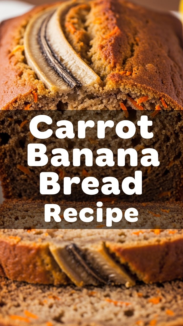 Carrot Banana Bread Recipe