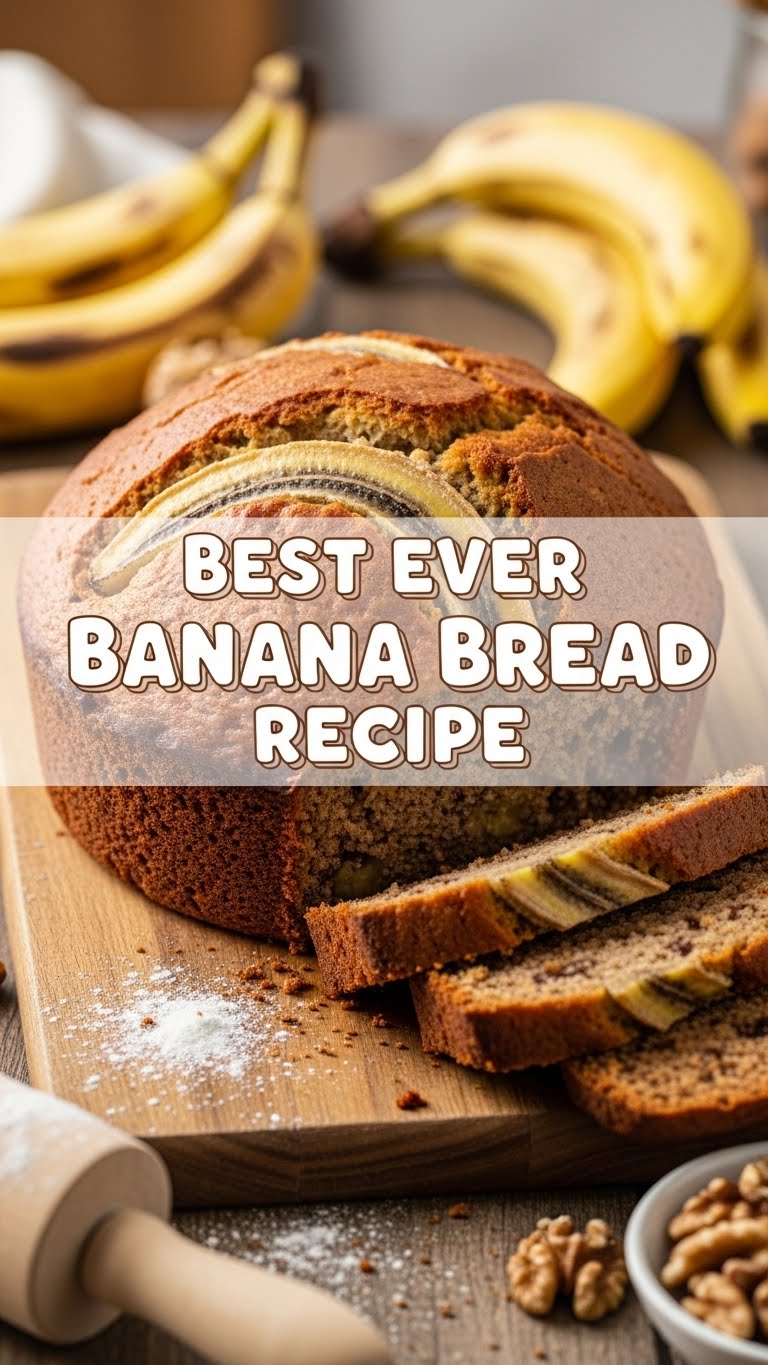 Best Ever Banana Bread Recipe
