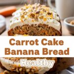 Carrot Cake Banana Bread Healthy