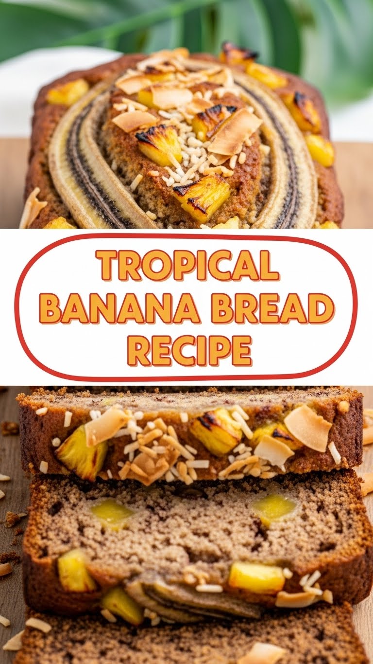 Tropical Banana Bread Recipe