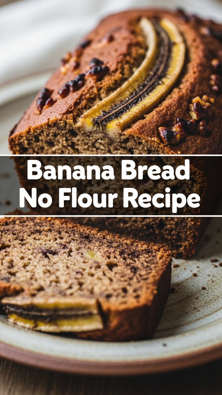 Banana Bread No Flour Recipe