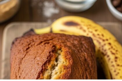Simple Banana Bread Recipe 2 Bananas