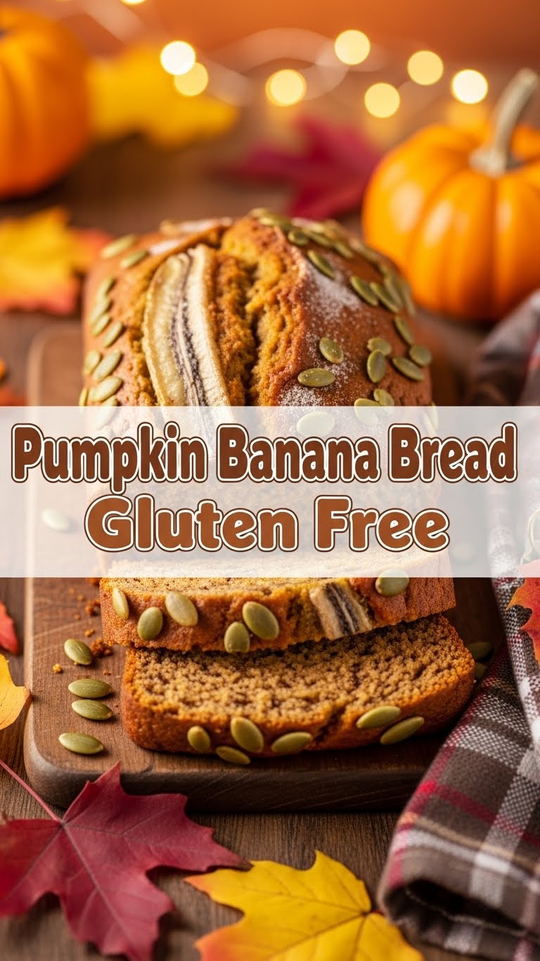 Pumpkin Banana Bread Gluten Free