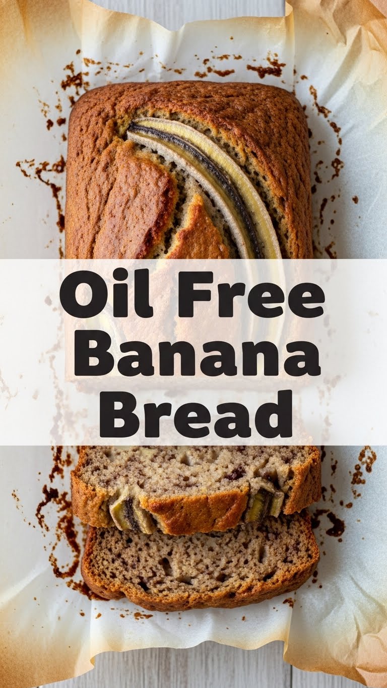 Oil Free Banana Bread