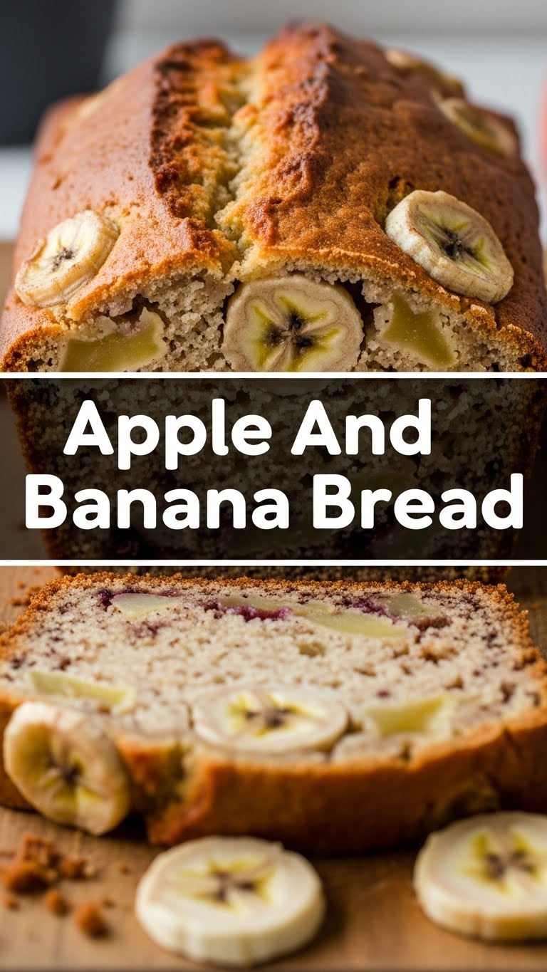 Apple And Banana Bread