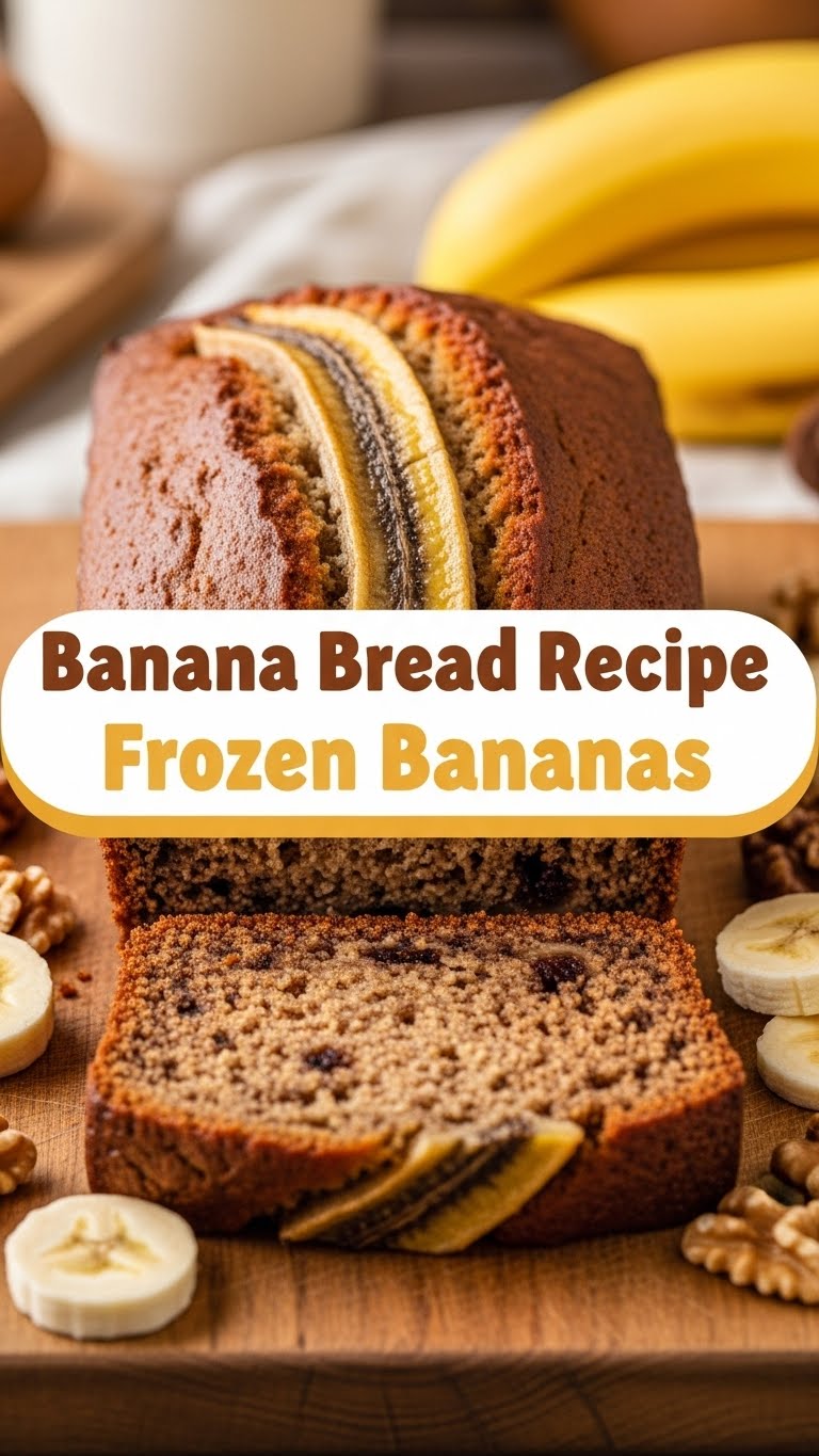 Banana Bread Recipe Frozen Bananas